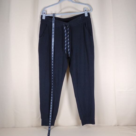 Andrew Marc New York Black Stretch Lounge Streetwear Spandex Joggers Women’s XL - Picture 3 of 11